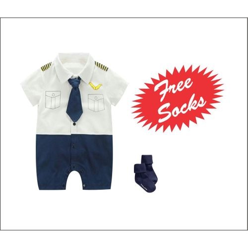 baby boy smart romper