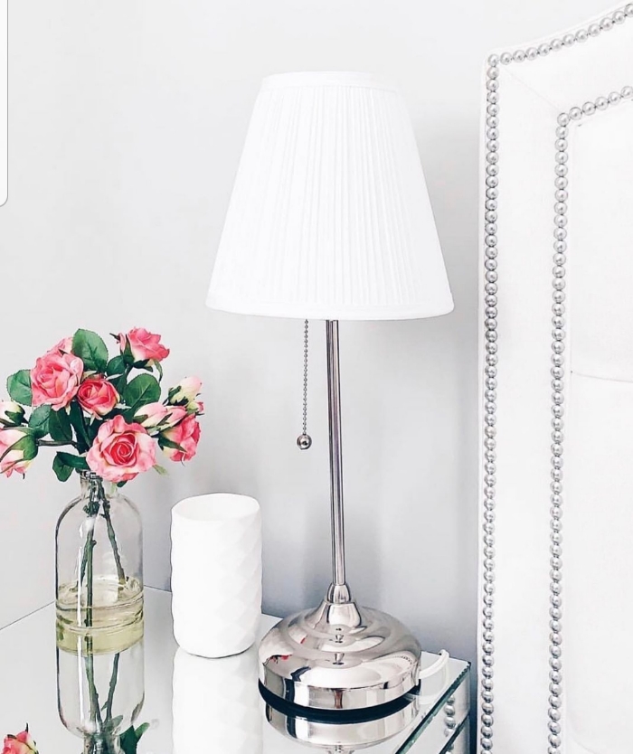 desk with bookshelf white