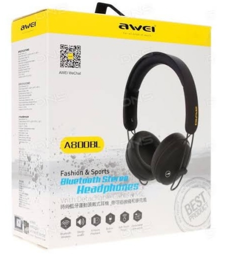 awei a800bl bluetooth wireless headphone