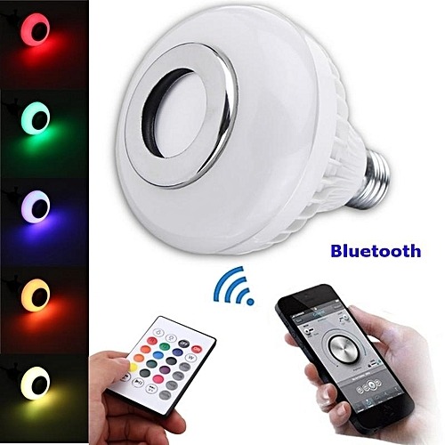 bluetooth speaker with bulb