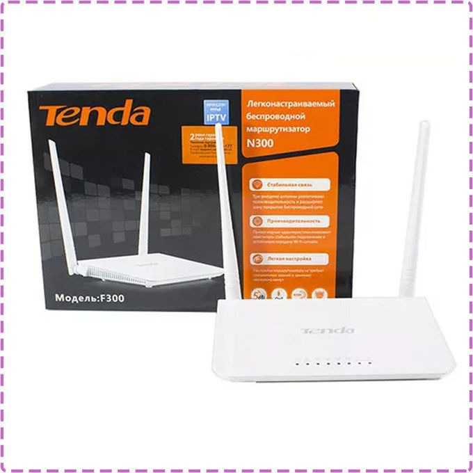 Deter Extensively Laws and regulations Tenda Wifi Router 300Mpbs Tenda F300 | Sky.Garden