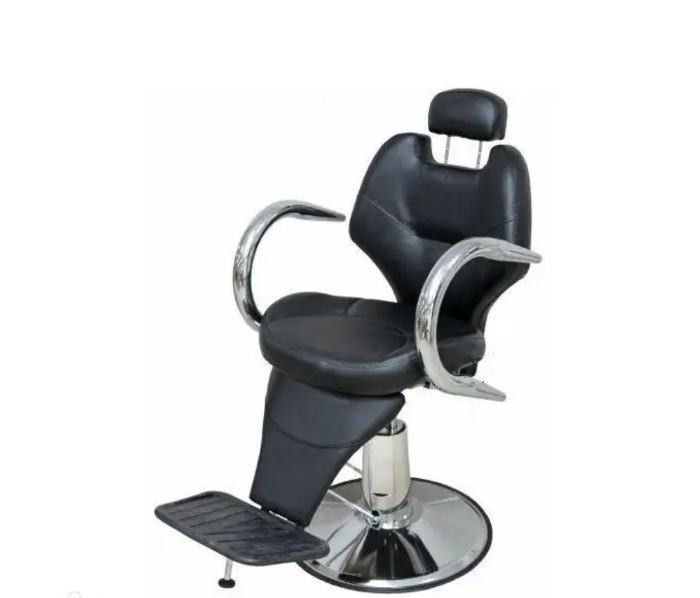 chrome barber chair