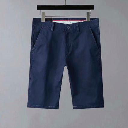 blue khaki shorts