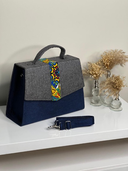 kitenge ladies' handbag