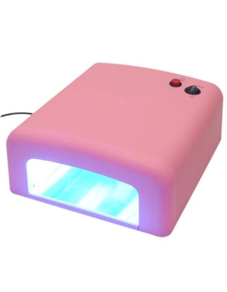 pink nail lamp