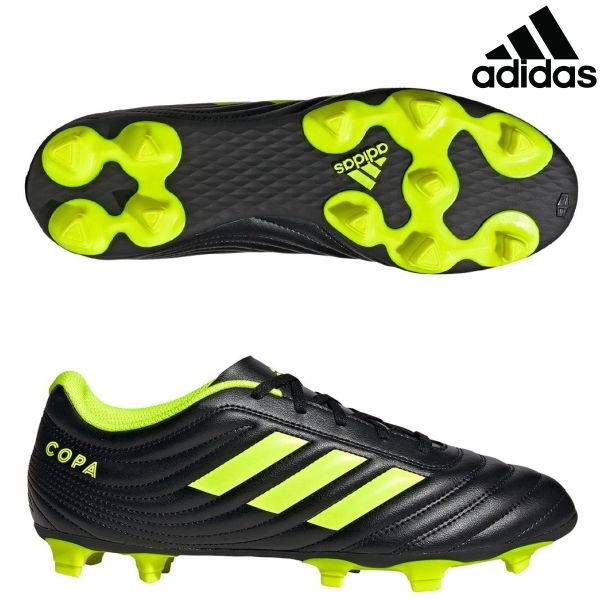 ADIDAS FOOTBALL BOOTS COPA 19.4 FLEXIBLE GROUND MOULDED ADULT 8 BLACK/FLO  GREEN BB8091 | Sky.Garden