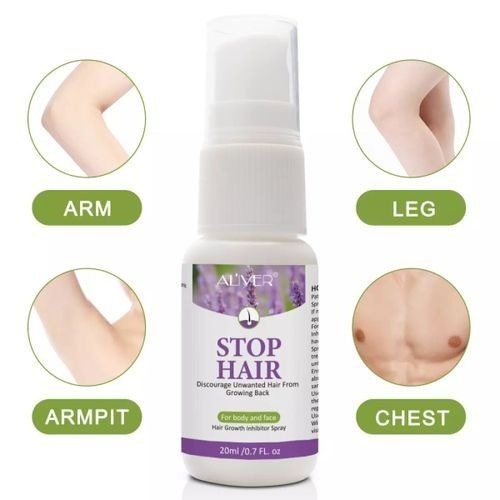 Aliver Powerful Permanent Hair Inhibitor Stop Hair Growth 
