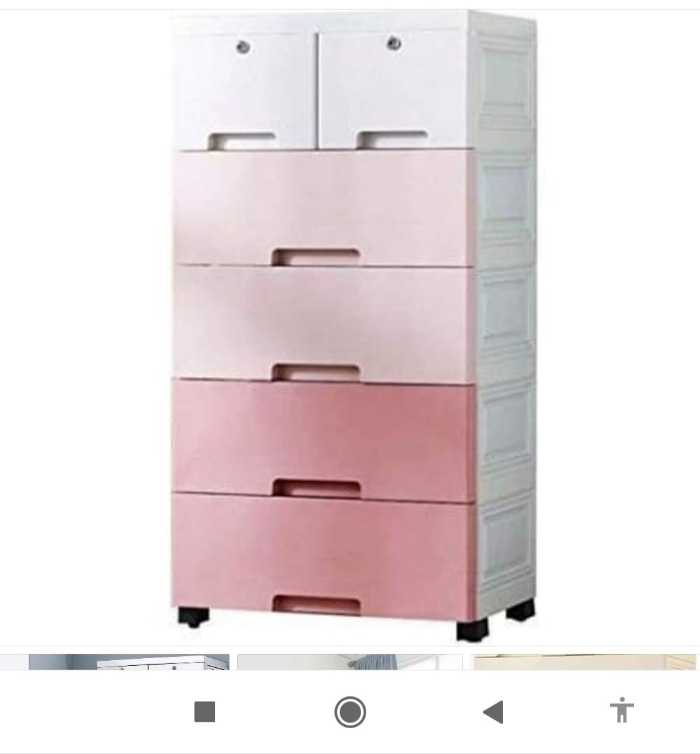 Wardrobe Storage Cabinet Foldable, Baby Clothes Storage Cabinet