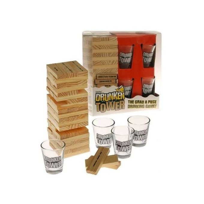 jenga shot glass game